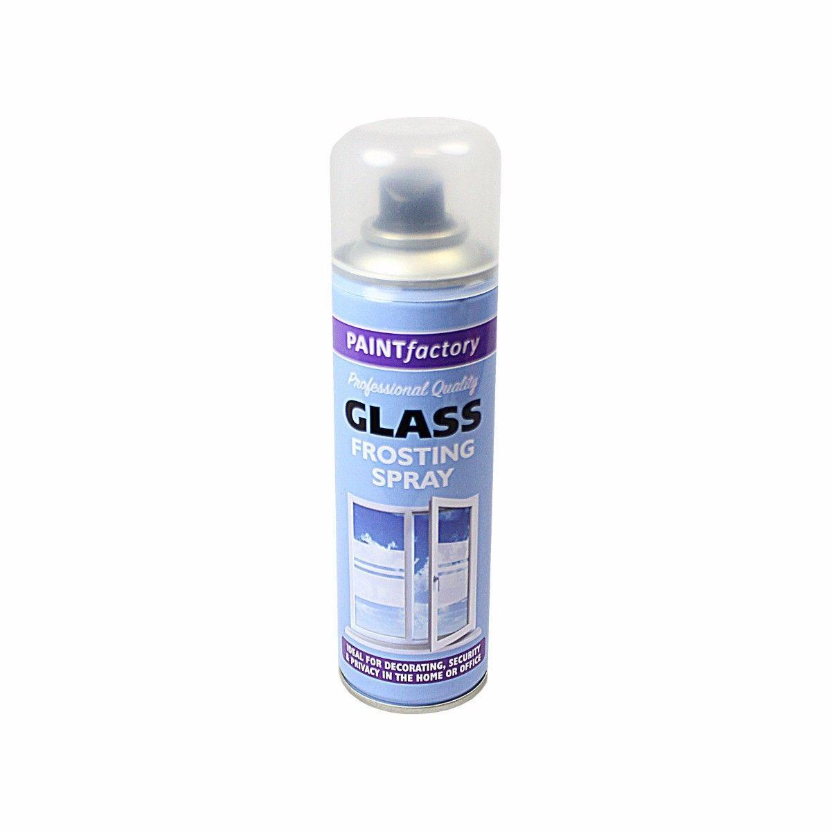 250ml Window Glass Frosting Spray Paint Aerosol Privacy Decorative Frosted 7667 (Parcel Rate)