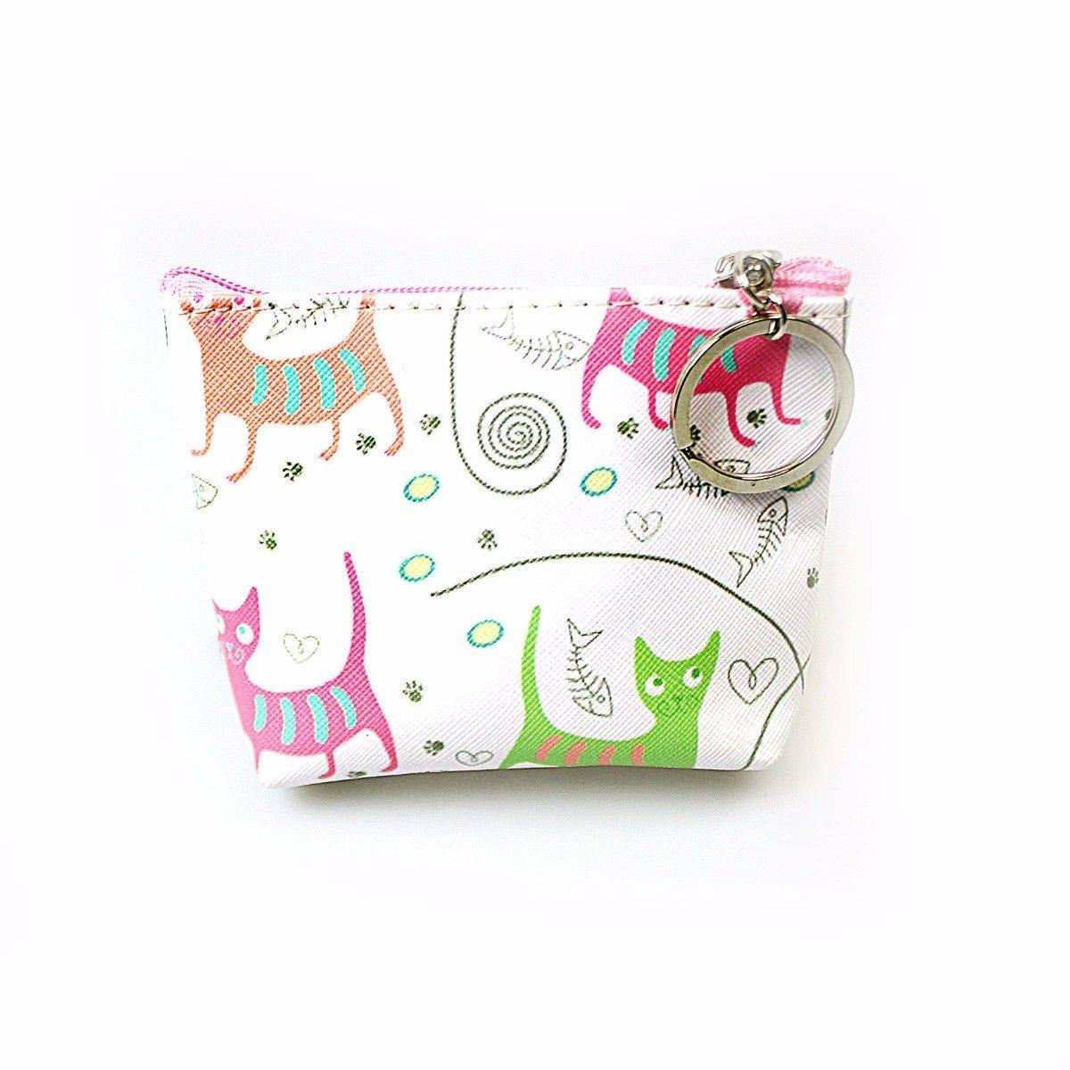 LADIES AND GIRLS 'CAT' PURSE  4503 (Parcel Rate)
