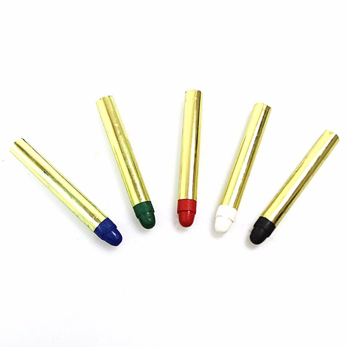 5 PK ASSORTED COLOUR CHILDREN FACE CRAYONS 3002 (Large Letter Rate)