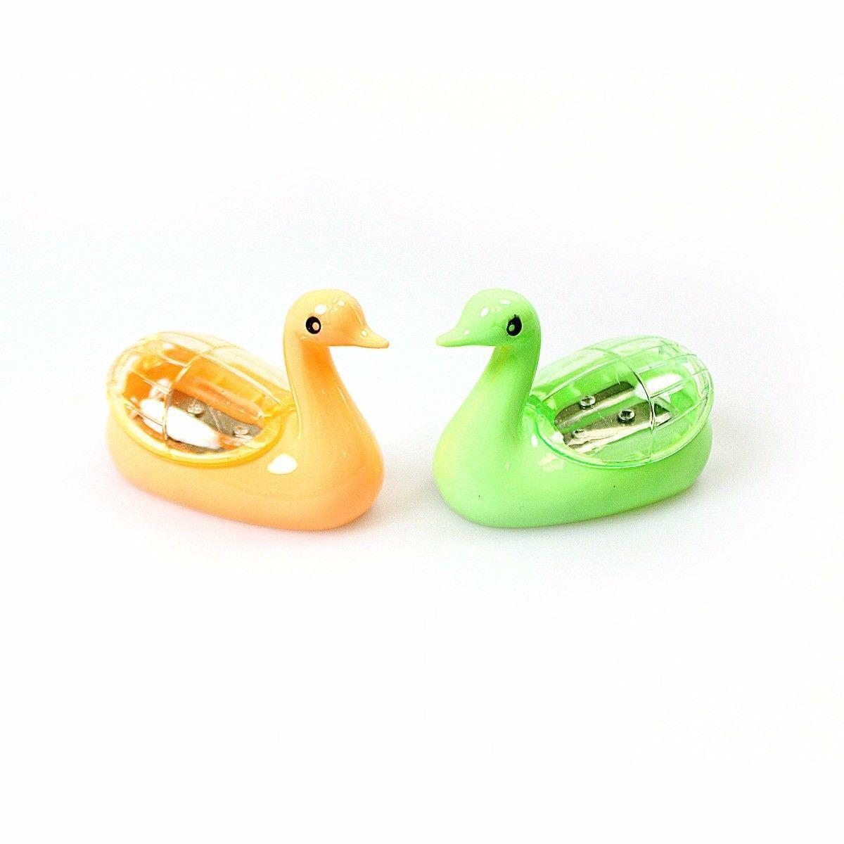 Duck Shaped Sharpener Assorted Colours Stationery 1522 (Large Letter Rate)