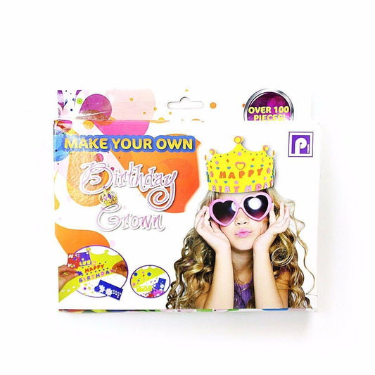 Birthday Crown 'Make Your Own' No Glue Needed 3708 (Large Letter Rate)