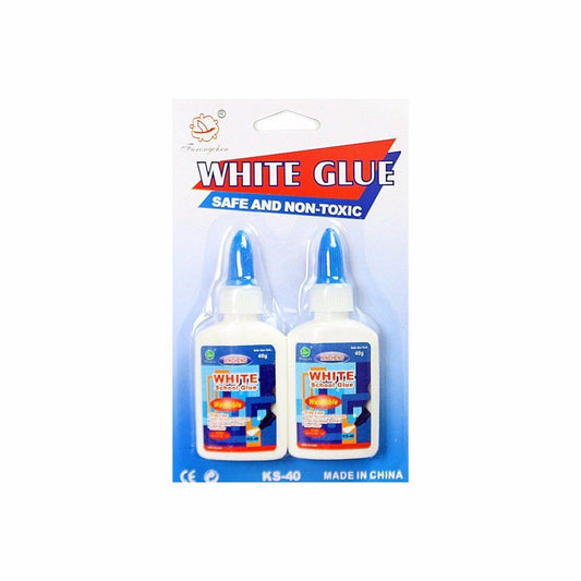 2 Pack Of White School Glue Washable 2841 (Large Letter Rate)