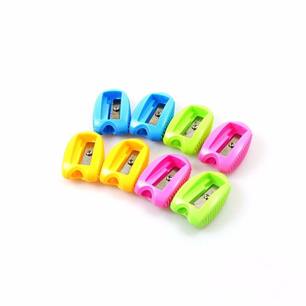 Sharpeners Spaceship Shaped Pack of 8 Assorted Colours 4407 (Large Letter Rate)