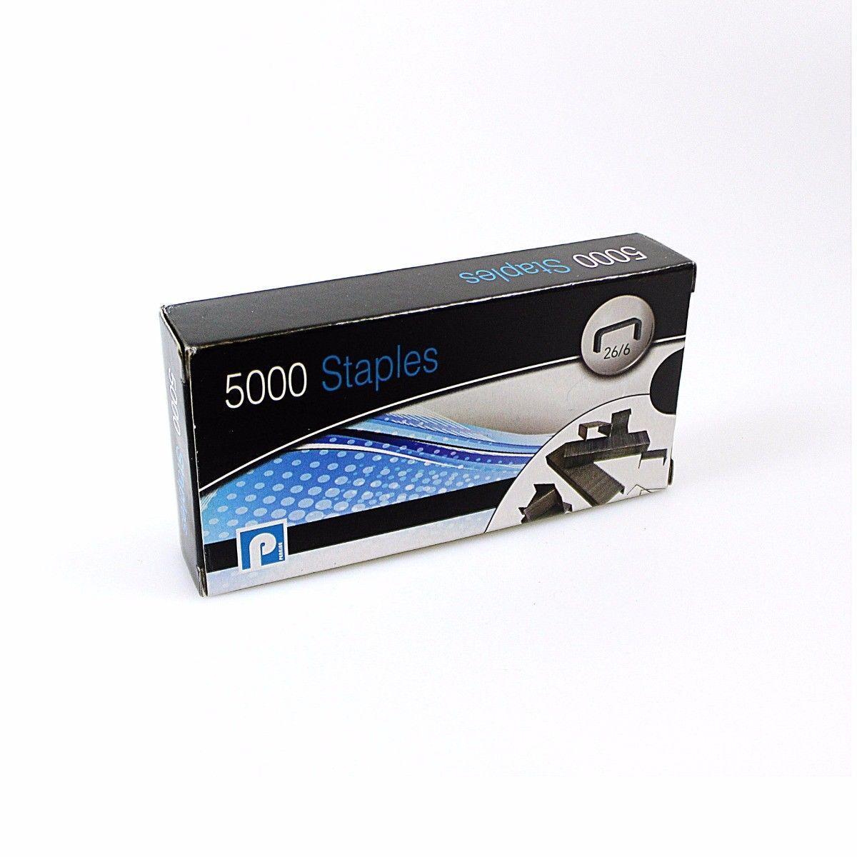 Pack Of 5000 26/6 Smart Staples Business Office Home Stationery 3705 (Large Letter Rate)