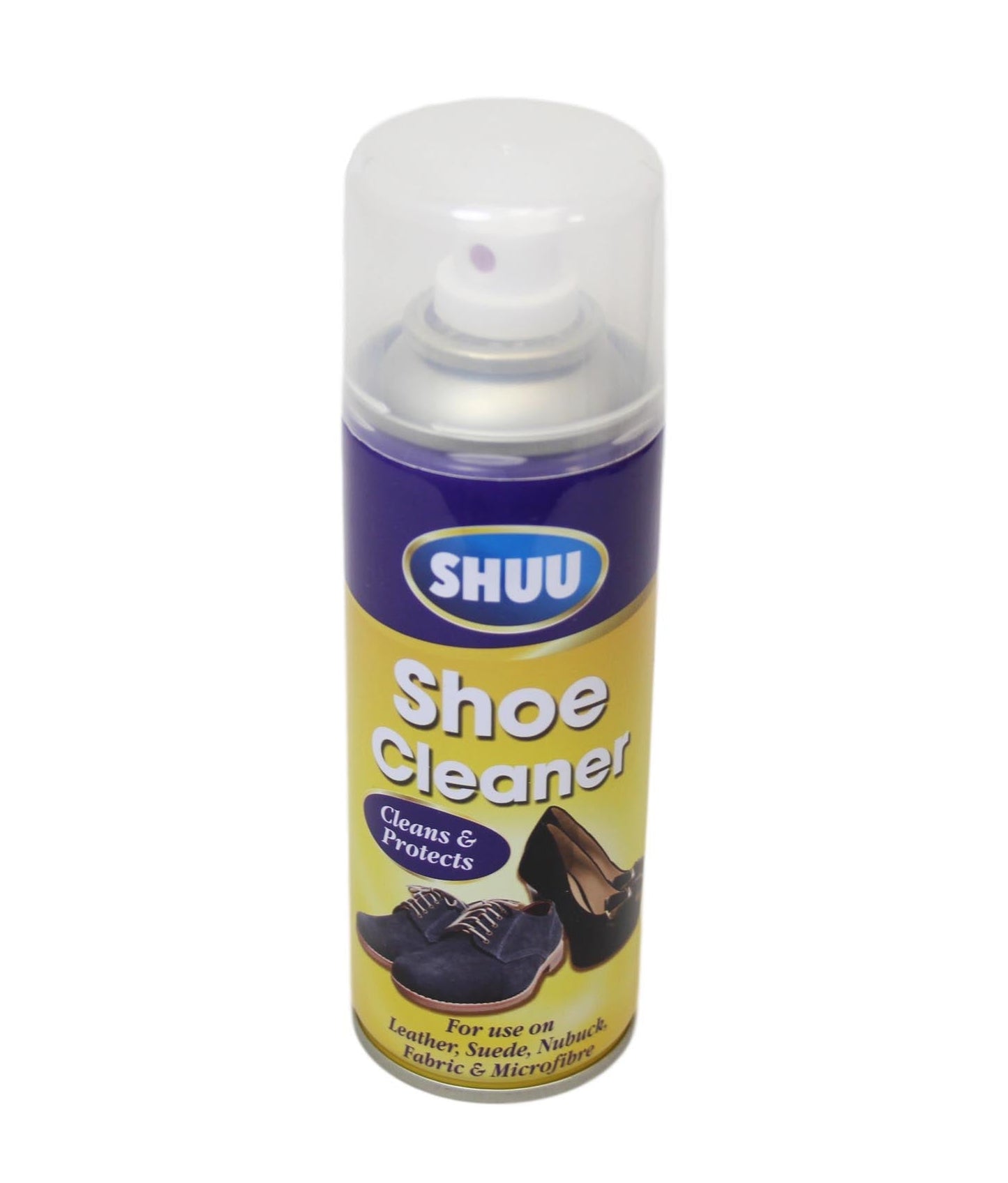 Shuu Shoe Cleaner 200ml Cleans and Protects Shoes Ideal for Leather, Suede, Nubuck and Fabric 5706 (Parcel Rate) 5706 (Parcel Rate)