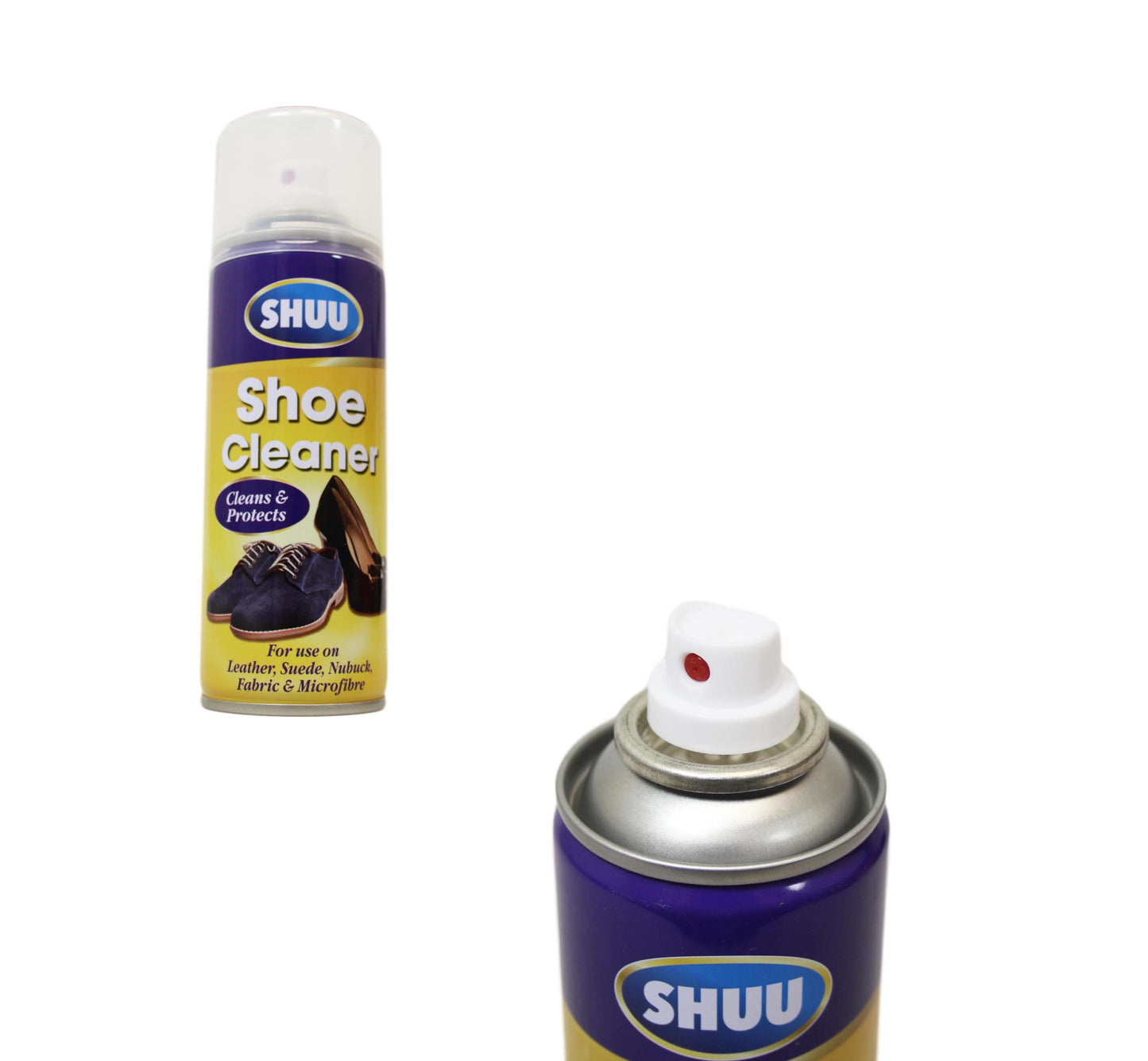 Shuu Shoe Cleaner 200ml Cleans and Protects Shoes Ideal for Leather, Suede, Nubuck and Fabric 5706 (Parcel Rate) 5706 (Parcel Rate)