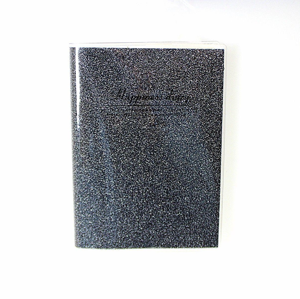 Happiness Diary Notebook Assorted Colours 12 x 9 cm 3258 (Parcel Rate)