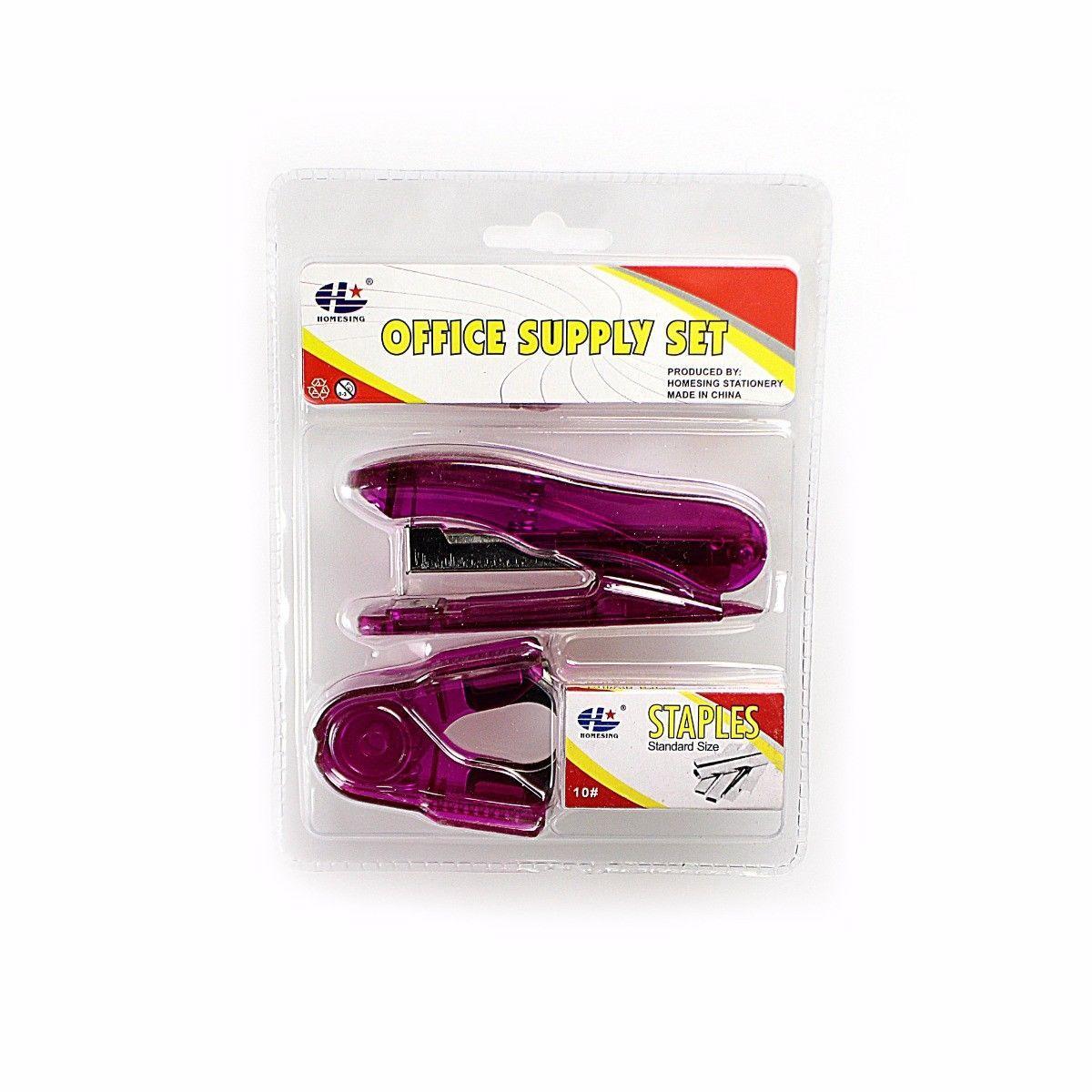 3 PACK OFFICE SUPPLY STAPLES SET   3465 (Large Letter Rate)