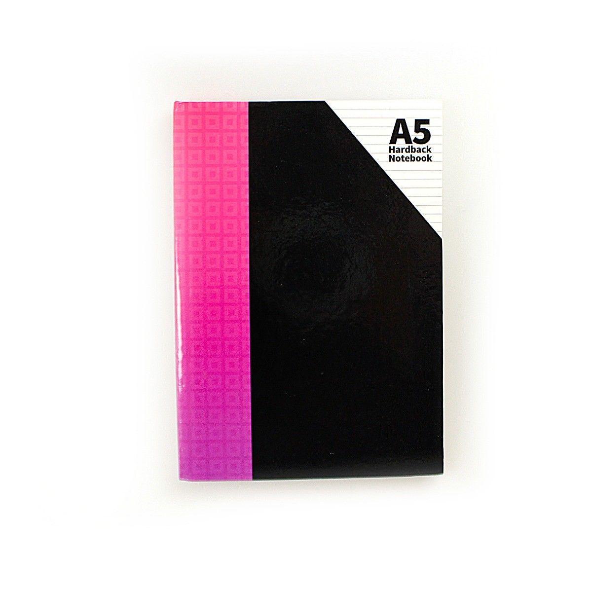 A5 Size Hardback Notebook Home School Office Stationery P2528 (Large Letter Rate)