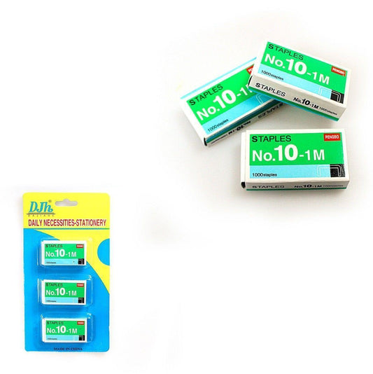Daily Necessities 3 Packs Of Staples No 10-1m Stationery 0498 (Large Letter Rate)