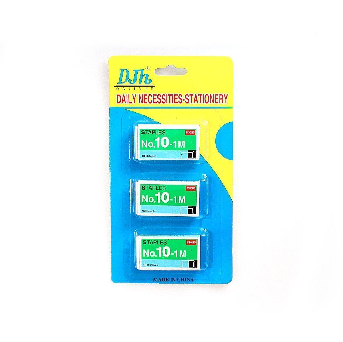 Daily Necessities 3 Packs Of Staples No 10-1m Stationery 0498 (Large Letter Rate)