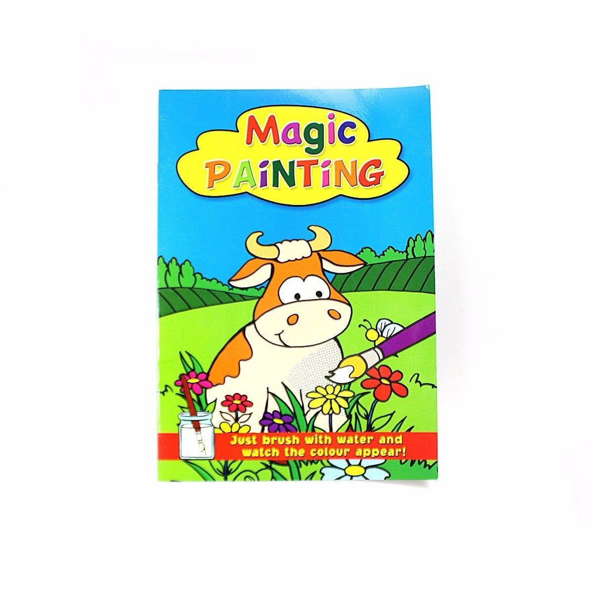 Children's Craft Magic Painting Book 1 & 2 A4 Size P2165 (Large Letter Rate)