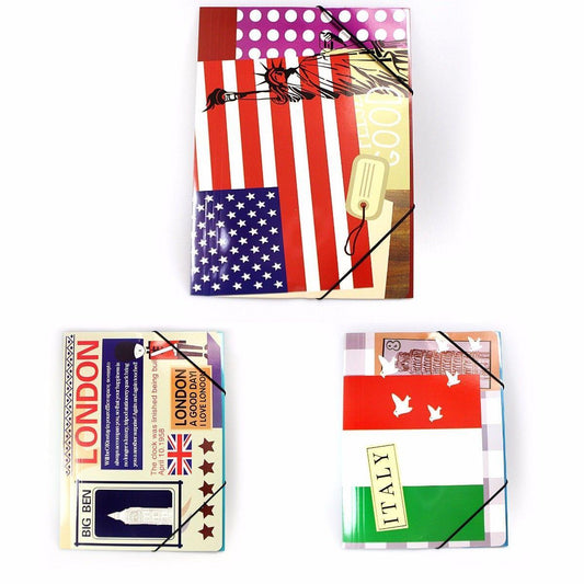 CITY DESIGNED CARRY FOLDER   0026 (Large Letter Rate)
