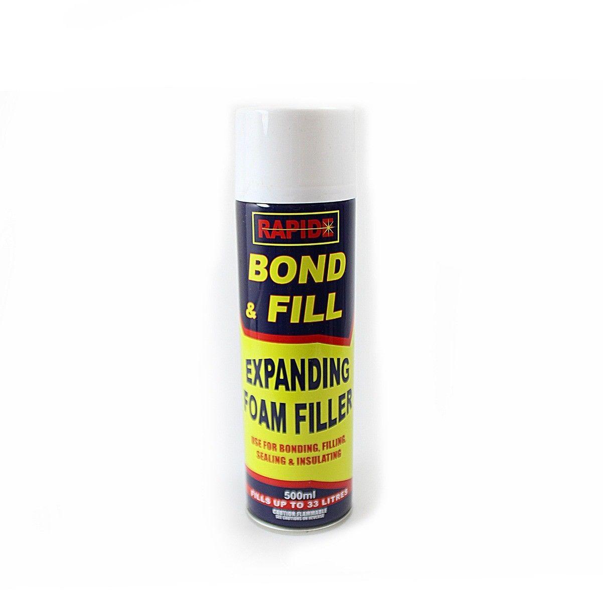 Rapide Bond & Fill Expanding Foam Filler DIY Home 5168 (Parcel Rate)