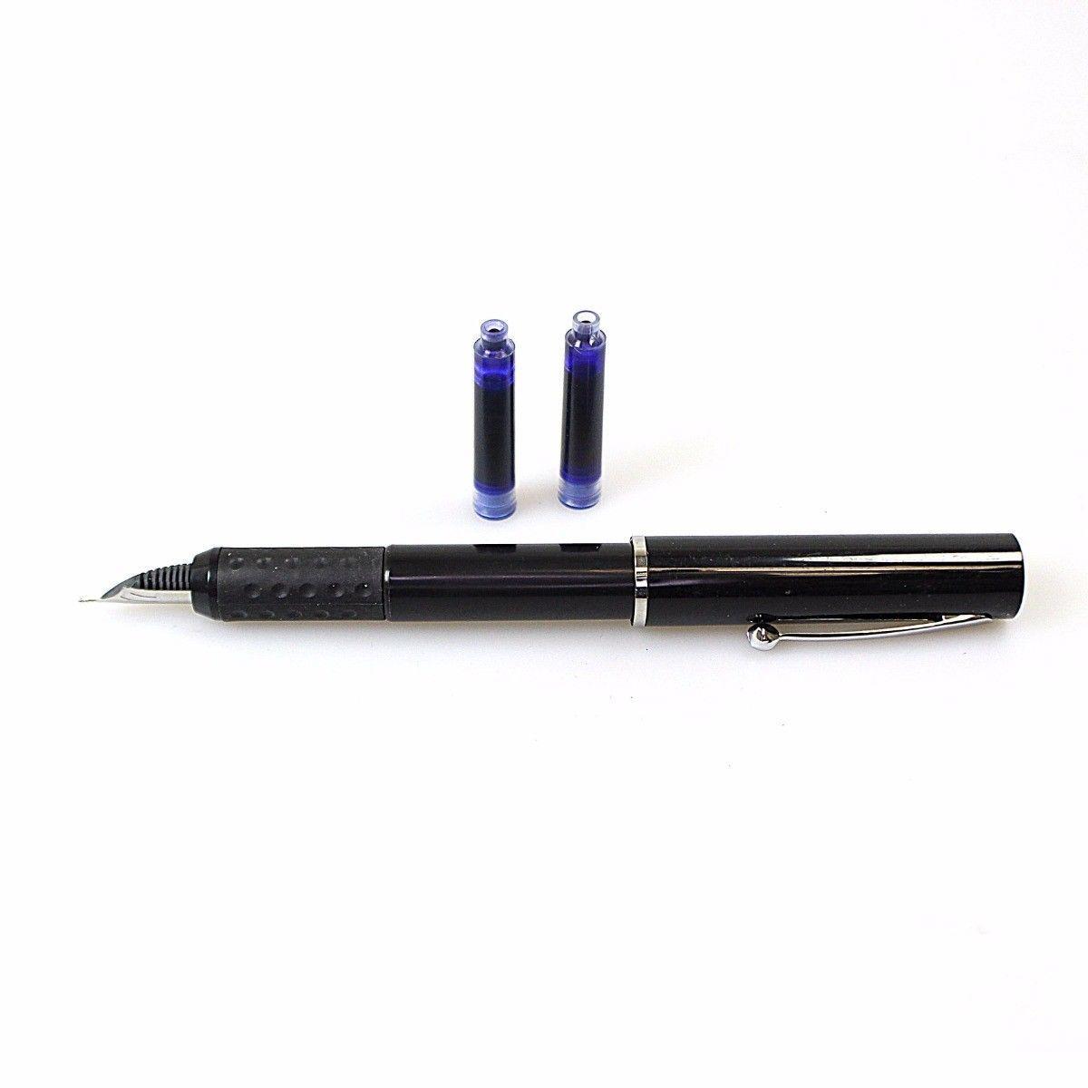 Smart Fountain Pen Set Includes 2 Blue Ink Cartridges P2318 (Large Letter Rate)