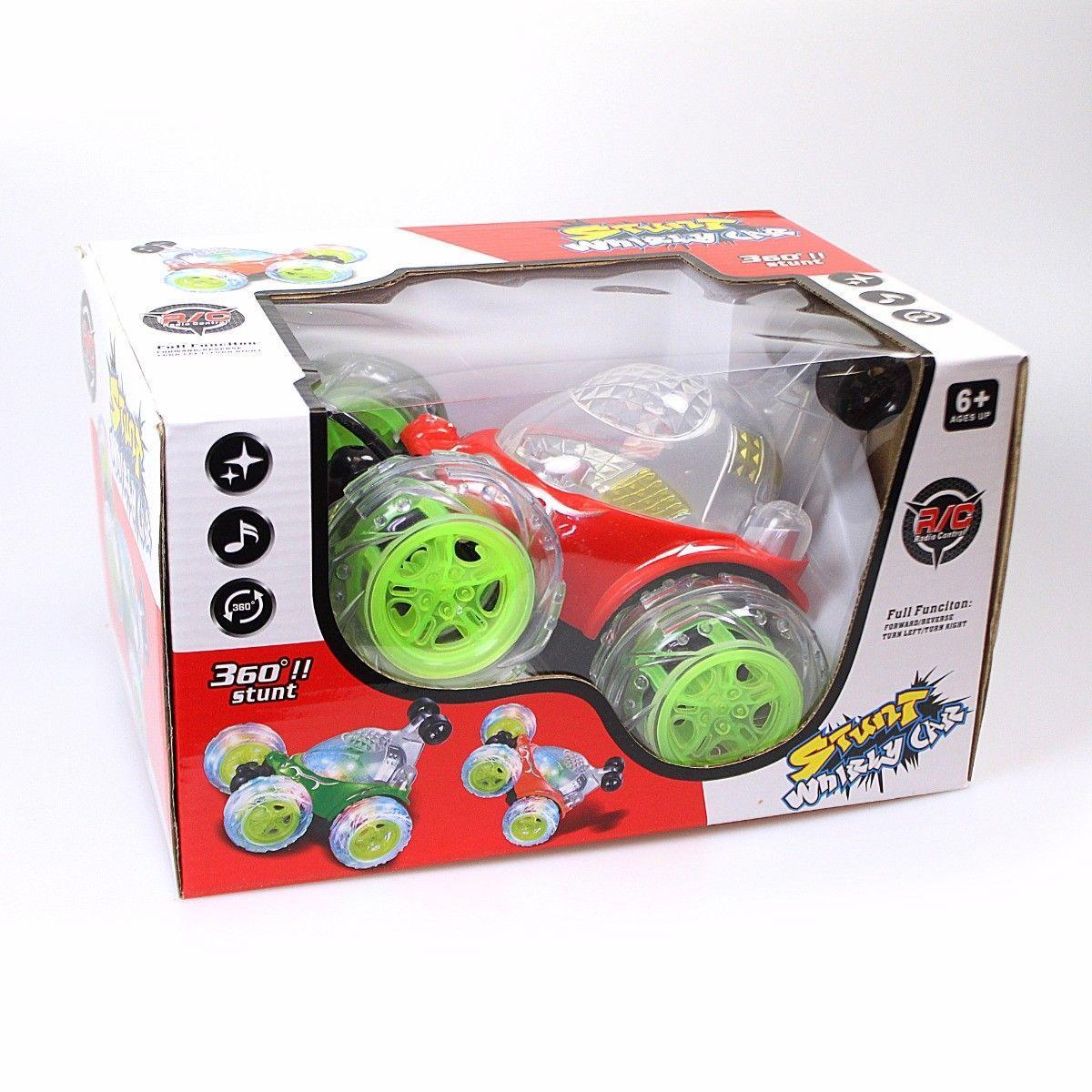 STUNT WHIRLY LIGHT UP 360 STUNT CAR  4171 (Parcel Rate)