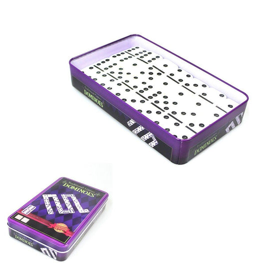 Traditional Games Dominoes In A Tin 2001 (Parcel Rate)