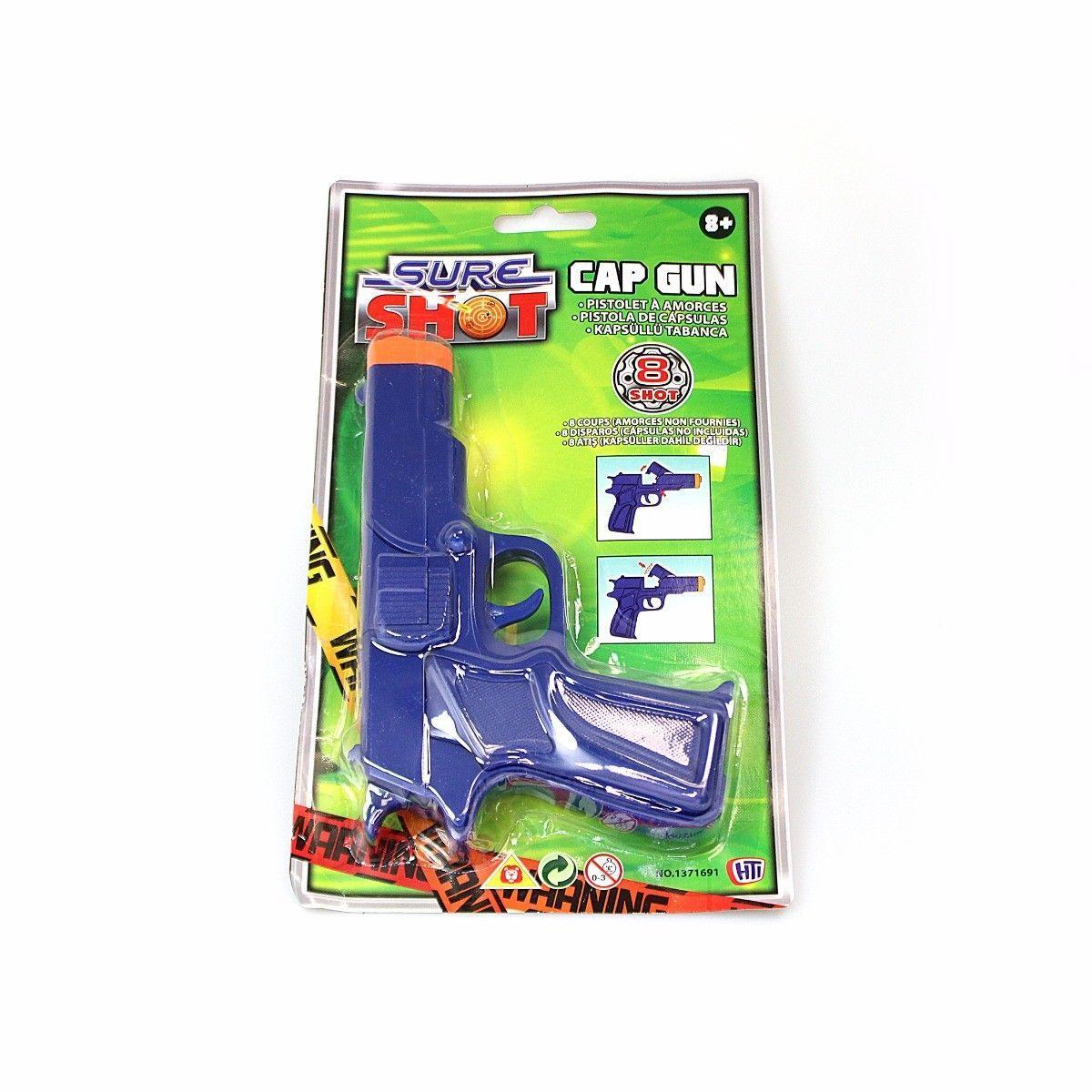 SURE SHOT 8 CAP PISTOL    6911 (Parcel Rate)