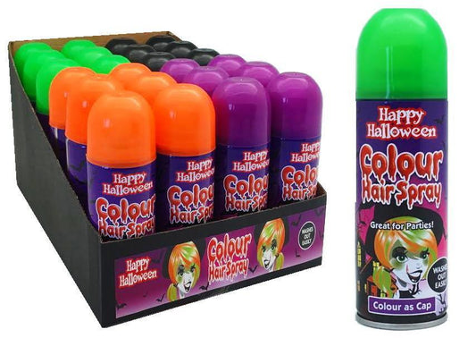 Happy Halloween Colour Hair Spray 200ml 5897 (Parcel Rate)