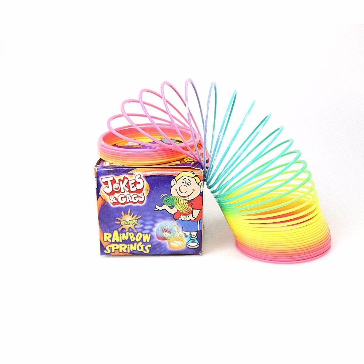 Jokes and Gags Party Favours Children's Magic Rainbow Spring     0634 (Parcel Rate)
