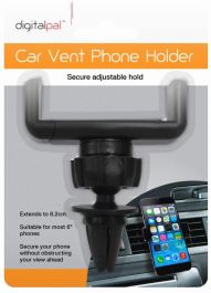 Plastic Adjustable Car Vent Phone Holder 2223701 (Parcel Rate)
