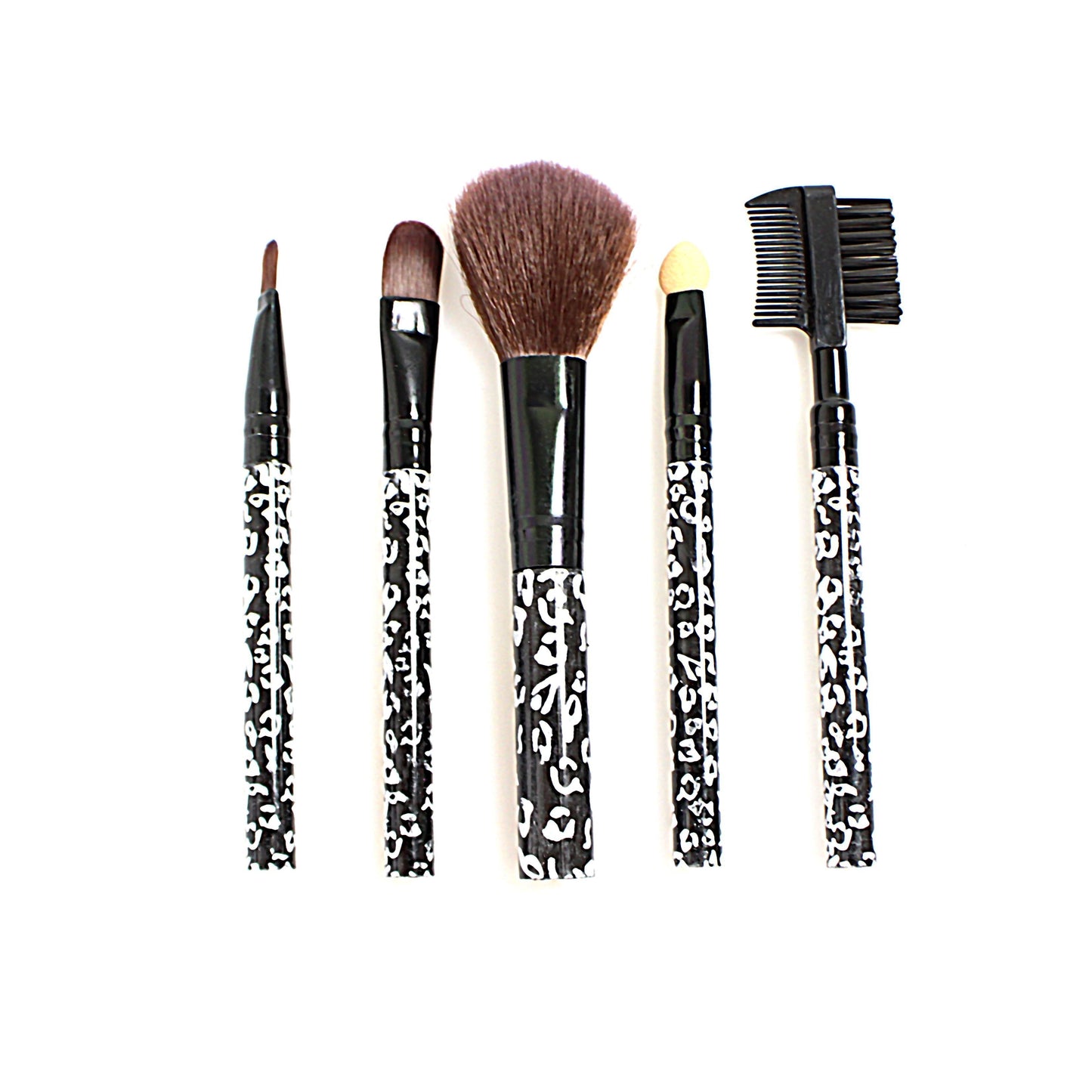 Makeup Cosmetic Brush Set 5 Piece Assorted Colours 2236 (Parcel Rate)
