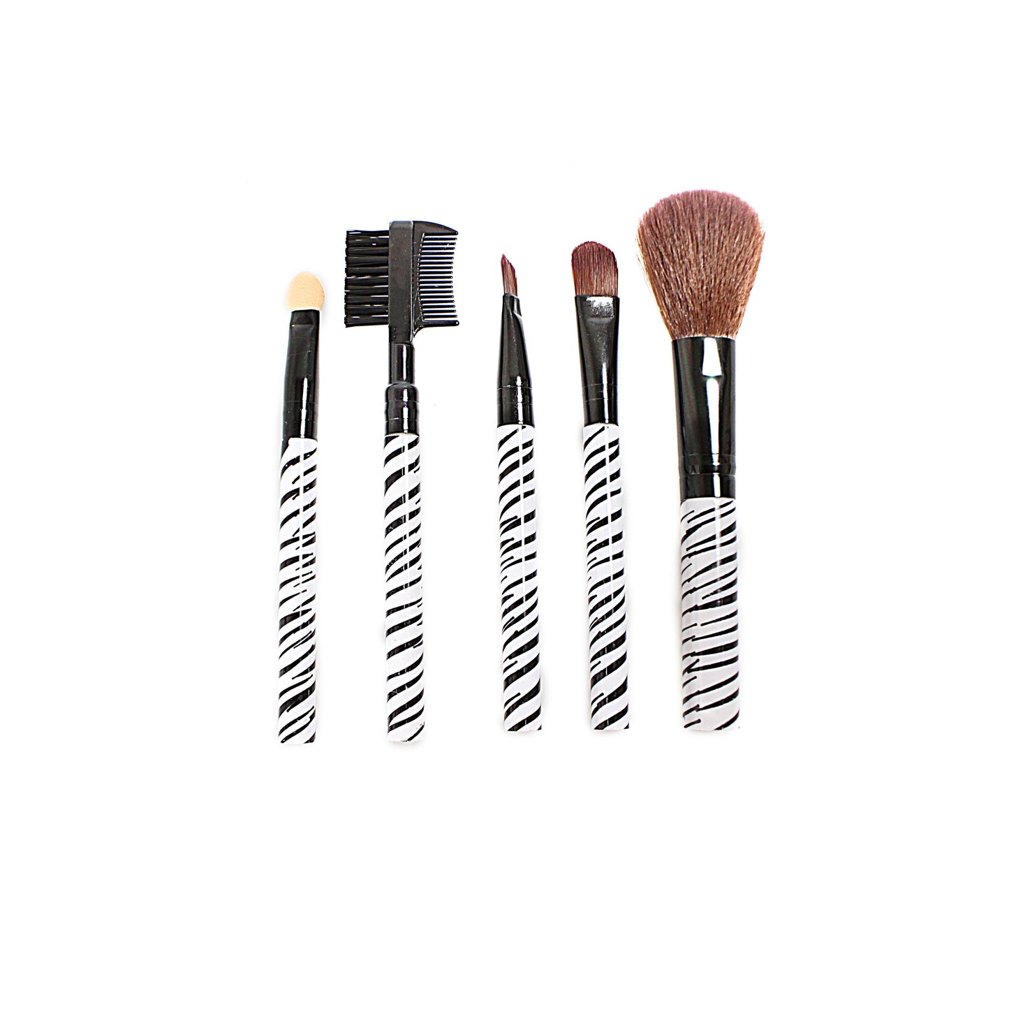 Makeup Cosmetic Brush Set 5 Piece Assorted Colours 2236 (Parcel Rate)