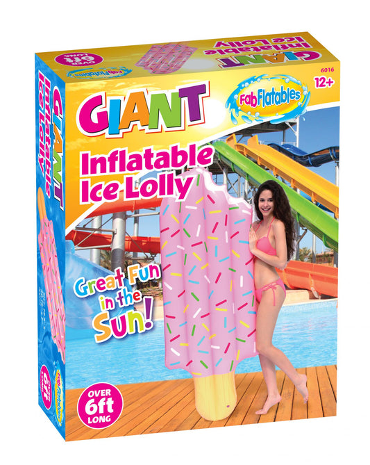 Giant Inflatable Ice Cream Lolly Over 6 FT Long 6016 (Parcel Rate)