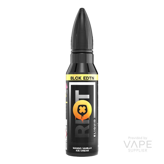 Riot Squad Mango Vanilla Ice Cream BLCK Edition 50ml Shortfill
