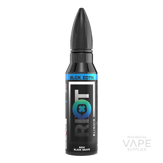 Riot Squad Rich Black Grape BLCK Edition 50ml Shortfill