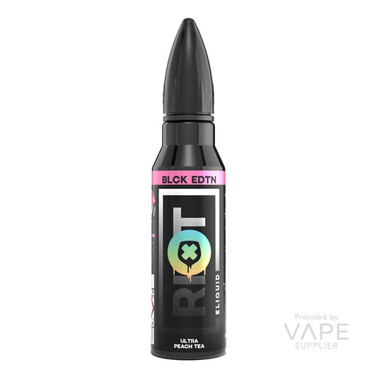 Riot Squad Ultra Peach Tea BLCK Edition 50ml Shortfill