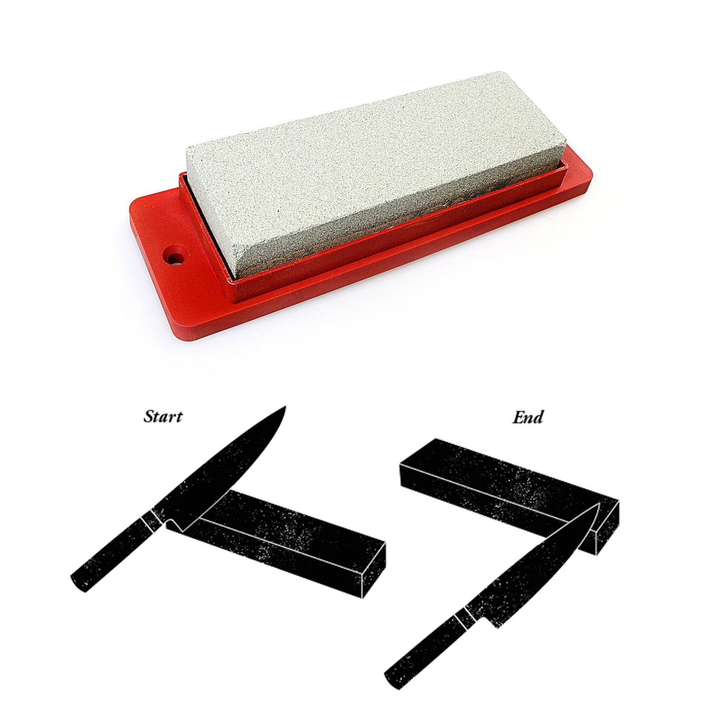 6" Sharpening Stone Diy Home 0618 (Parcel Rate)
