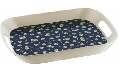 Melamine Rectangle Dip Tray 44 x 30cm Assorted Designs Random Sent ALB3320 (Parcel Rate)