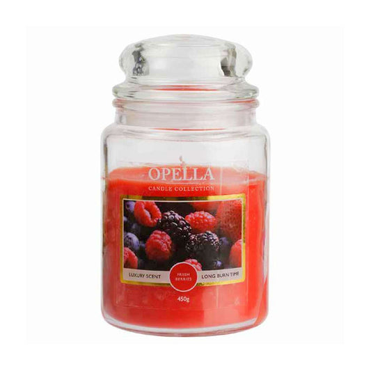 Jumbo Jar Opella Candle Fresh Berries CDBJGB (Parcel Rate)