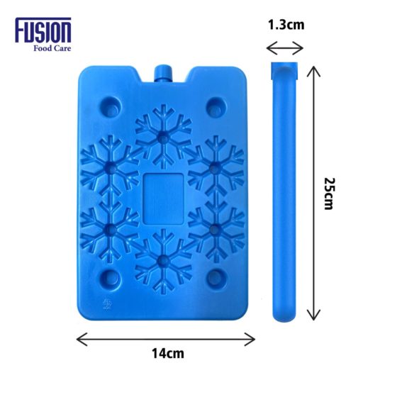 Freezer Ice Pack 24 x 15 x 1.3 cm Set of 4 7329 (Parcel Rate)