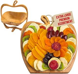 Collapsible Wood Foldable Fruit Apple Basket Folding Bamboo Fruit Bowl Trivet 0324 (Parcel Rate)