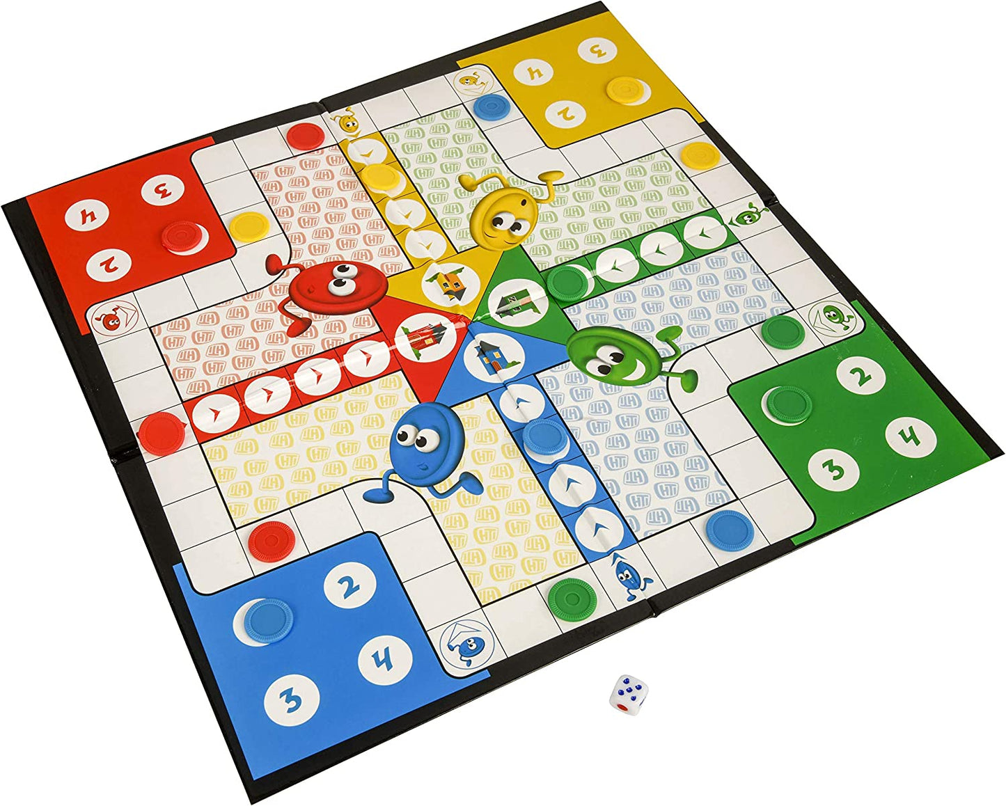 Children's Toy Classic Ludo Board Game 1374326 (Parcel Rate)