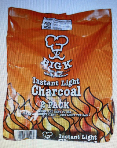 Instant Light Charcoal Contains 2 Packs 1.95kg IL02 (Parcel Rate)
