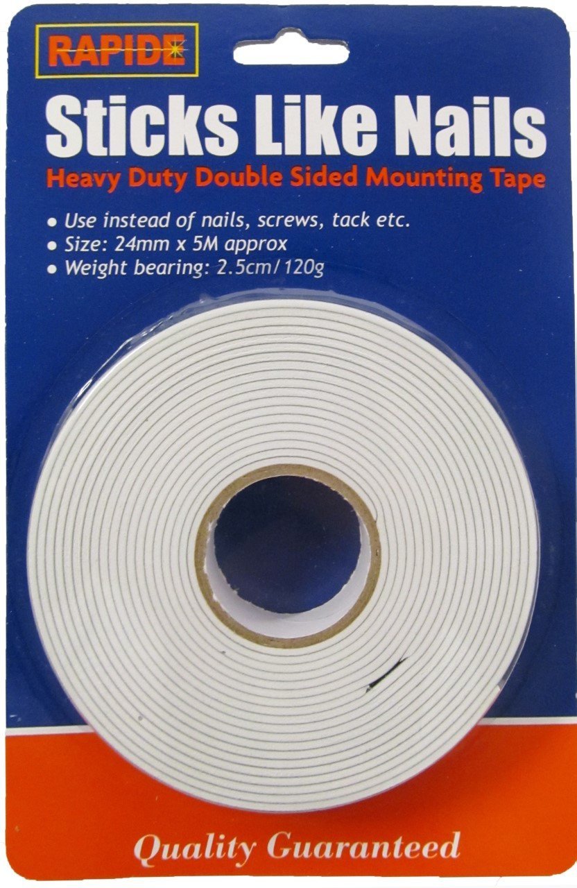 Rapide Double Sided Hard Mounting Tape 5372 (Large Letter Rate)