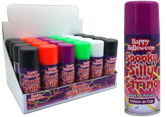 Happy Halloween Spooky Silly String 200ml 9994 (Parcel Rate)