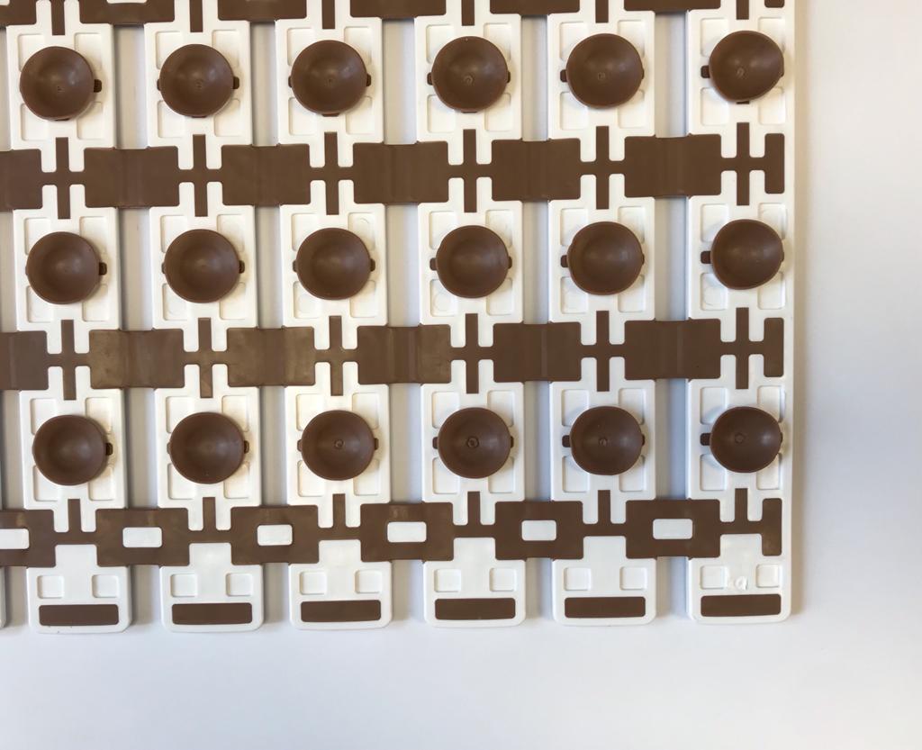 Rectangular Anti-Slip PVC Hard Plastic Bathroom Bath Mat 69 x 38 cm Assorted Colours 6993 (Parcel Rate)