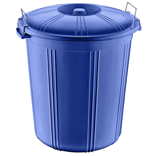 Round Bin With Lid 50 Litre AK234 (Big Parcel Rate)