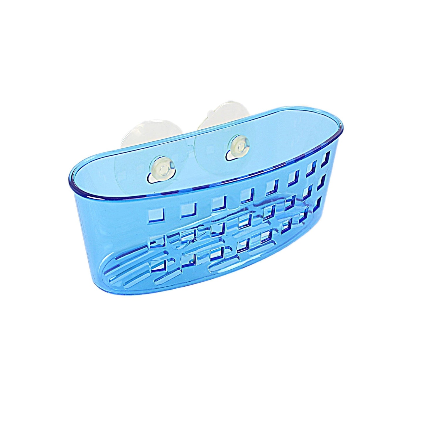 Bathroom Kitchen Acrylic Storage Suction Cup Soap ToothBrush Holder 7cm x 17cm 0076 (Parcel Rate)