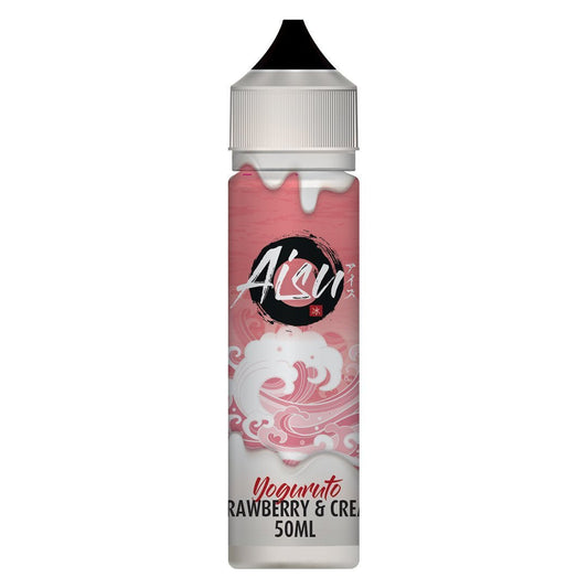 AISU Strawberry & Cream Yoghurt 50ml Shortfill