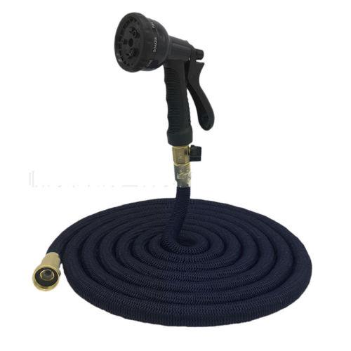 75 FT Heavy Duty Magic Expanding Flexible Expandable Garden Water Hose Pipe Spray Gun 4692 (Parcel Rate)