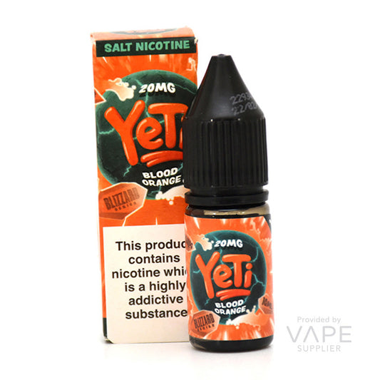 YeTi Blood Orange Blizzard Nic Salt