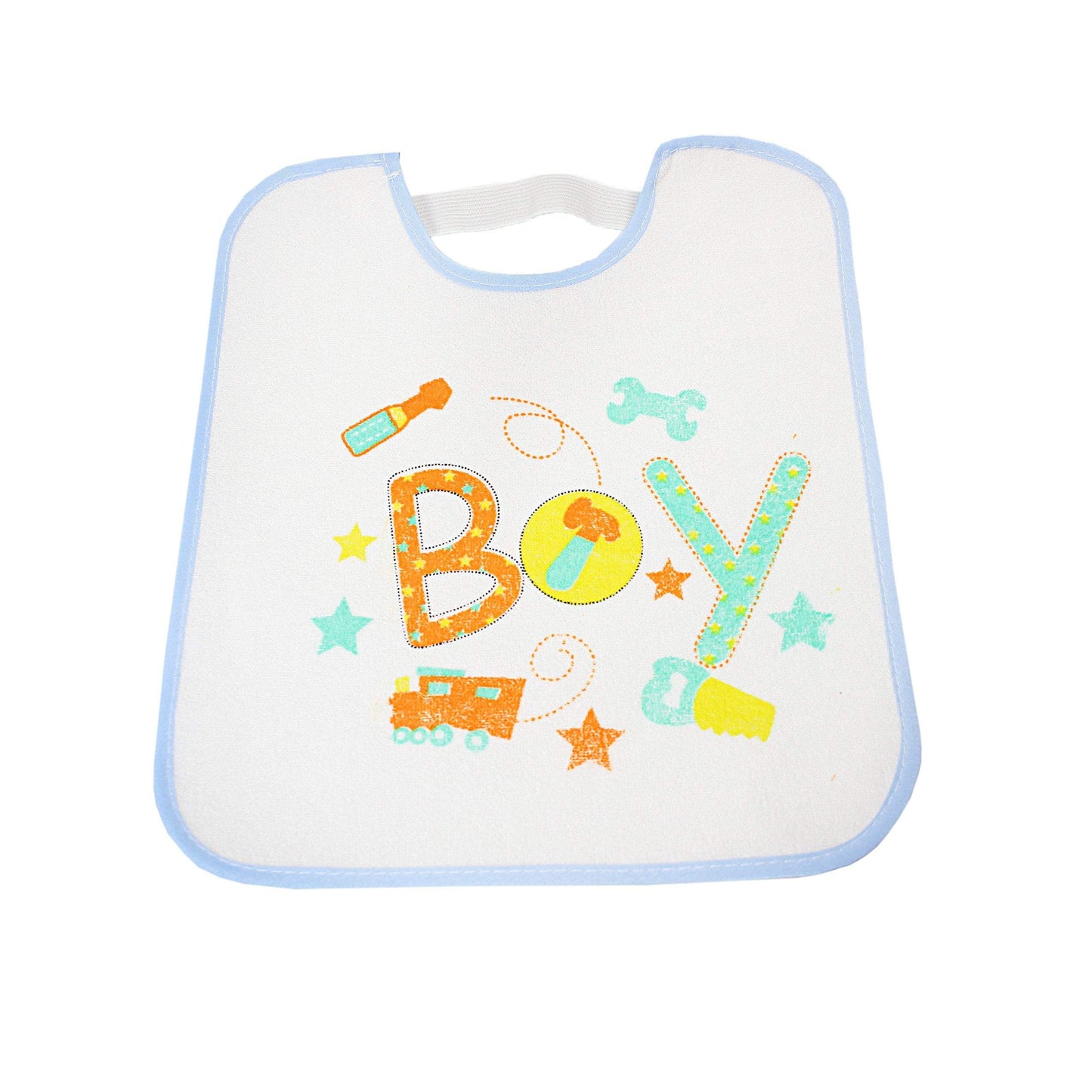 Baby Bib Apron Feeding Bib For Boys And Girls 4980 (Large Letter Rate)