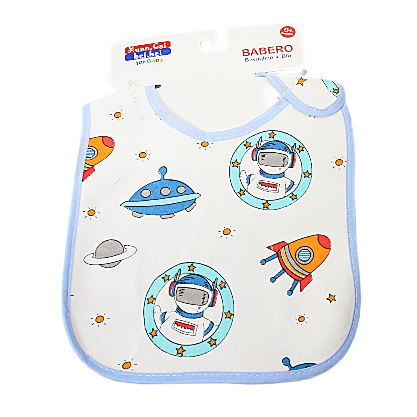 Printed Baby Feeding Waterproof Apron Bib Assorted Designs 4981 (Large Letter Rate)