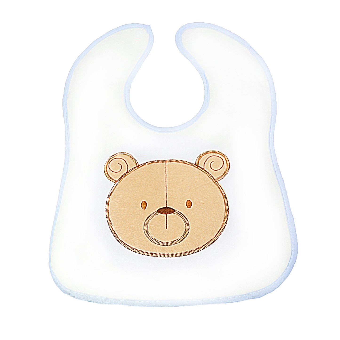 Bear Baby Bib Apron For Boys And Girls Toddlers  4982 (Large Letter Rate)