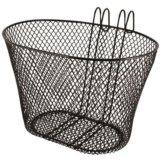 Bicycle Mesh Hang On Basket Quick Release Shopping Basket Black 22cm x 26cm 1992 (Big Parcel Rate)